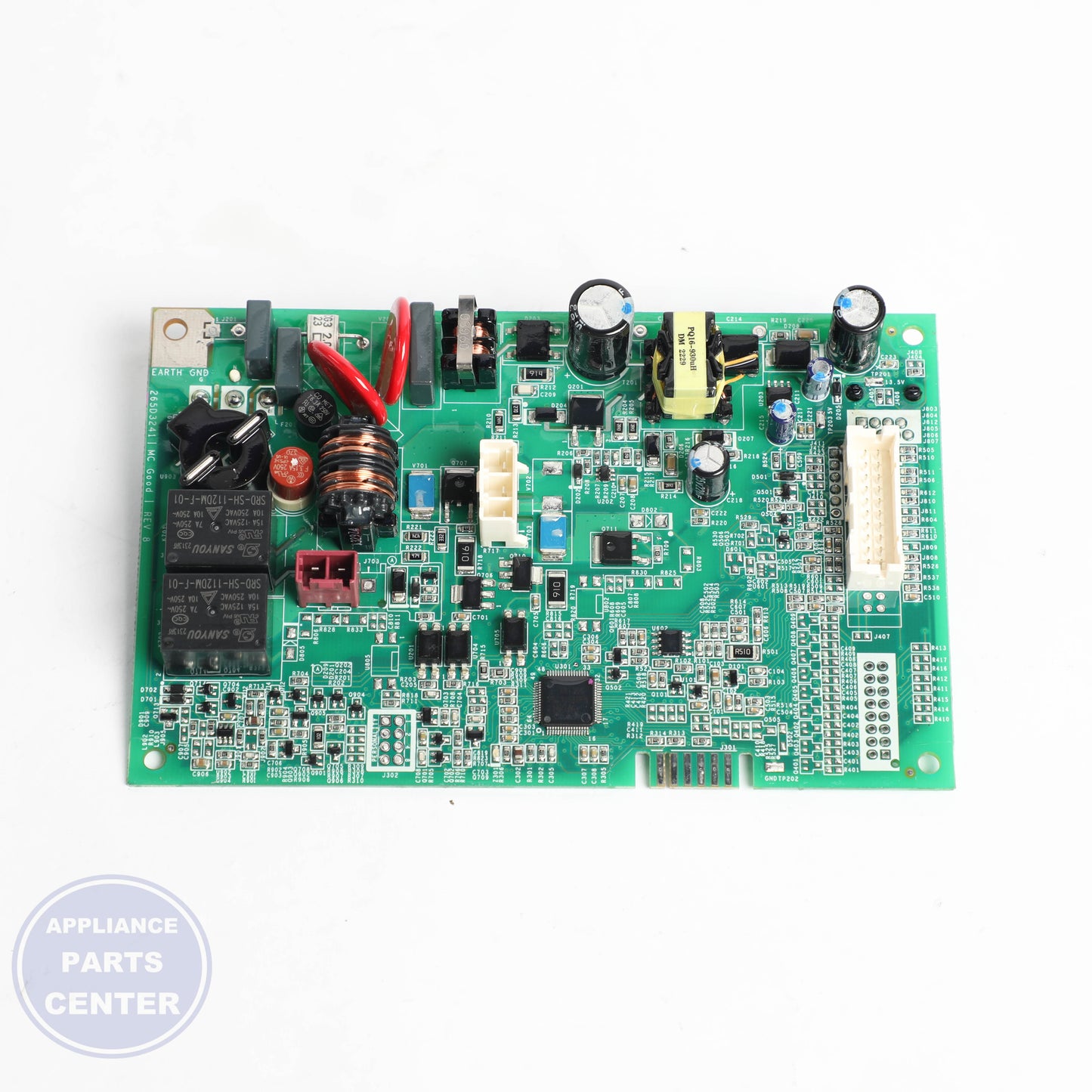 CONFIGURED SERVICE MACHINE CONTROL BOARD WD21X32161 - Detailed view of advanced technical specifications
