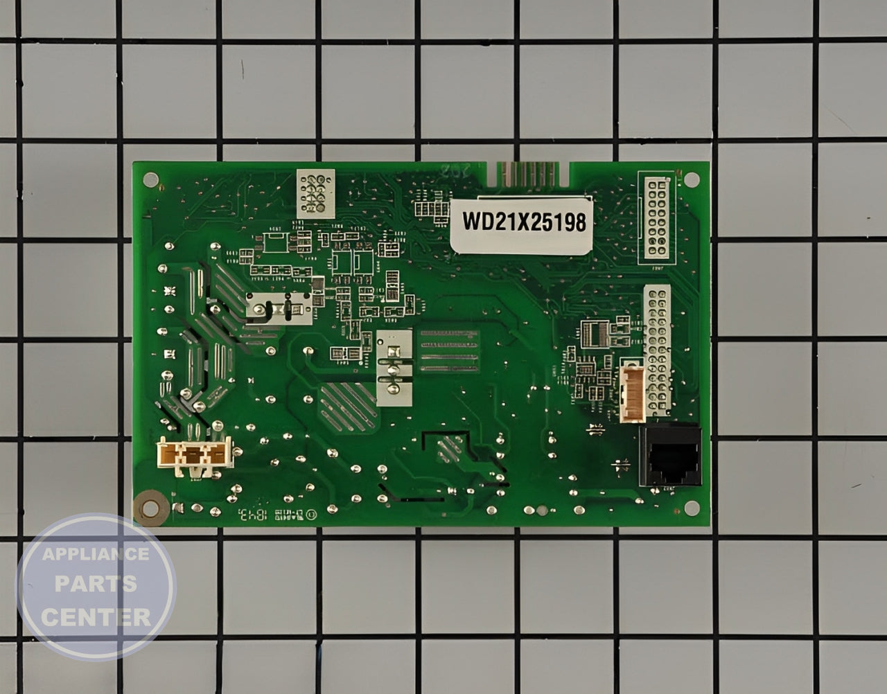 GE SERVICE MACHINE CONTROL BOARD CONFIGURED WD21X32165 - Detailed view of timer functions