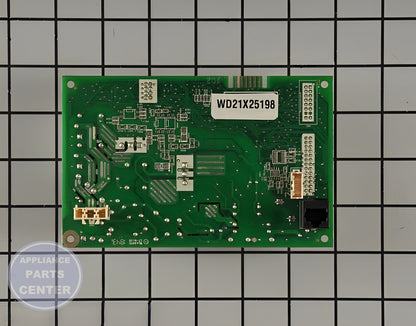 GE SERVICE MACHINE CONTROL BOARD CONFIGURED WD21X32165 - Detailed view of timer functions