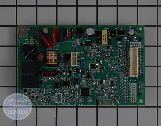 GE DISHWASHER CONTROL BOARD SERVICE CONFIGURATION WD21X32166 - Main view showing circuit board and timer for compatible models