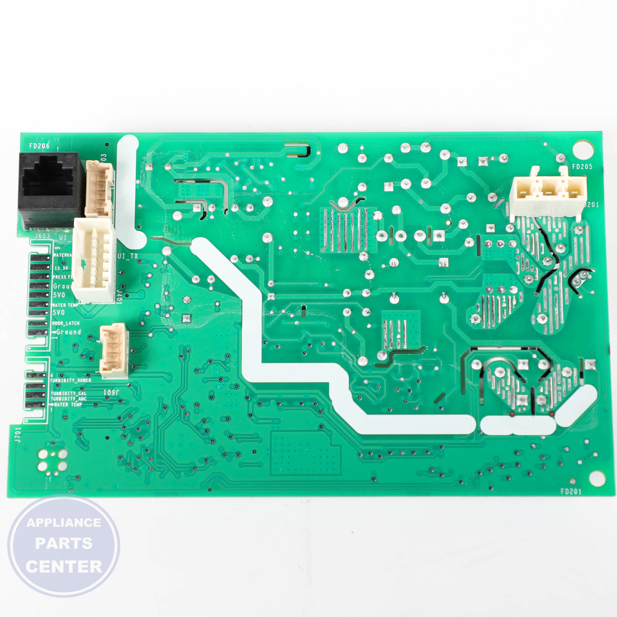 GEH CONFIGURED MACHINE CONTROL BOARD WD21X32901 - Main view showing primary features for GEH models
