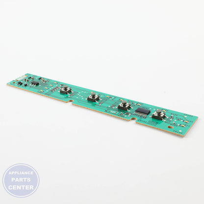 GEH CONFIGURED UI CONTROL BOARD WD21X33543 - Installation in GEH model highlighting key mounting points