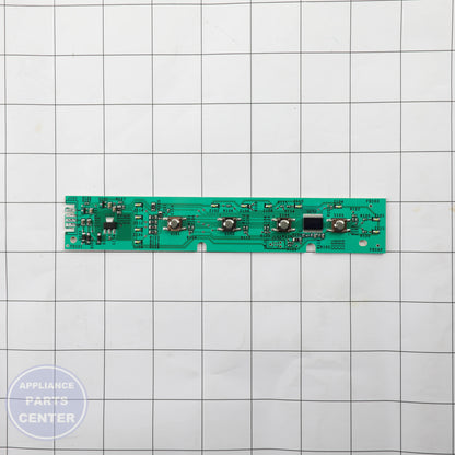 GEH CONFIGURED UI CONTROL BOARD WD21X33543 - Installation in GEH model highlighting key mounting points