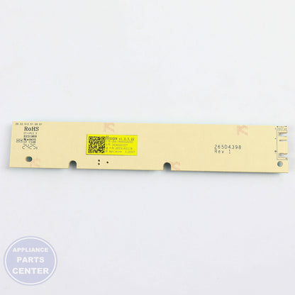 GEH CONFIGURED UI CONTROL BOARD WD21X33549 - Main view showing control panel for specific models