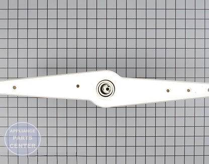 Lower Wash Arm Assembly WD22X10008 - Side view with precise measurements