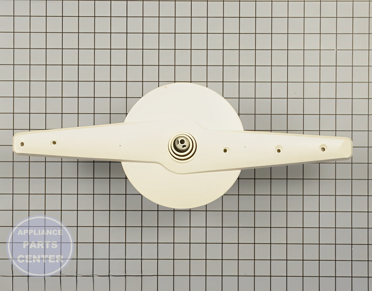 GE Dishwasher Spray Arm Weld WD22X10055 - Detailed view of Wash Arm & Wash Arm Support
