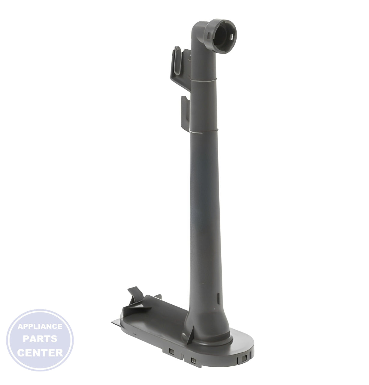 GE DISHWASHER SPRAY ARM MANIFOLD WD22X10090 - Side view with precise measurements