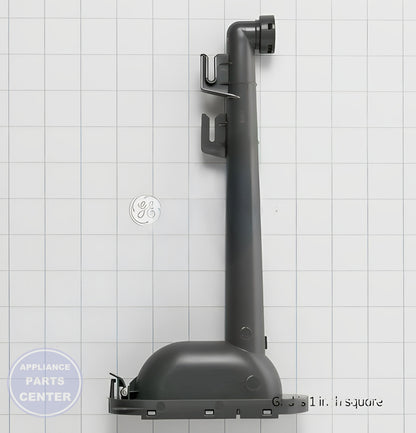 GE DISHWASHER MIDDLE CONDUIT ASSEMBLY WD22X10094 - Installation in GE Cafe Series showing key mounting points