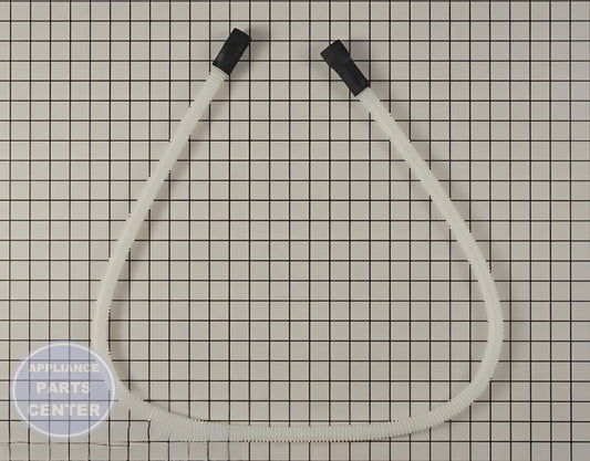 GE DISHWASHER DRAIN TUBE ASSEMBLY WD24X10062 - Main view showing efficient water drainage for GE dishwashers