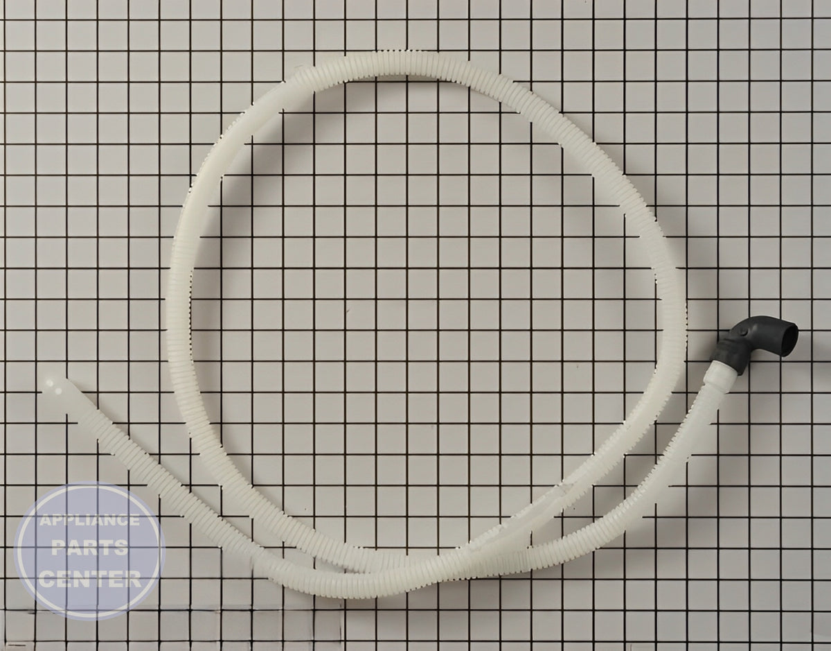 GE Dishwasher Drain Hose WD24X29378 - Main view showing durable construction for various GE models
