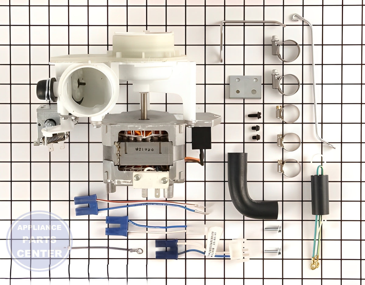 GE DISHWASHER MOTOR & PUMP ASSEMBLY WD26X10013 - Main view showing powerful water circulation for GEN Dishwasher models
