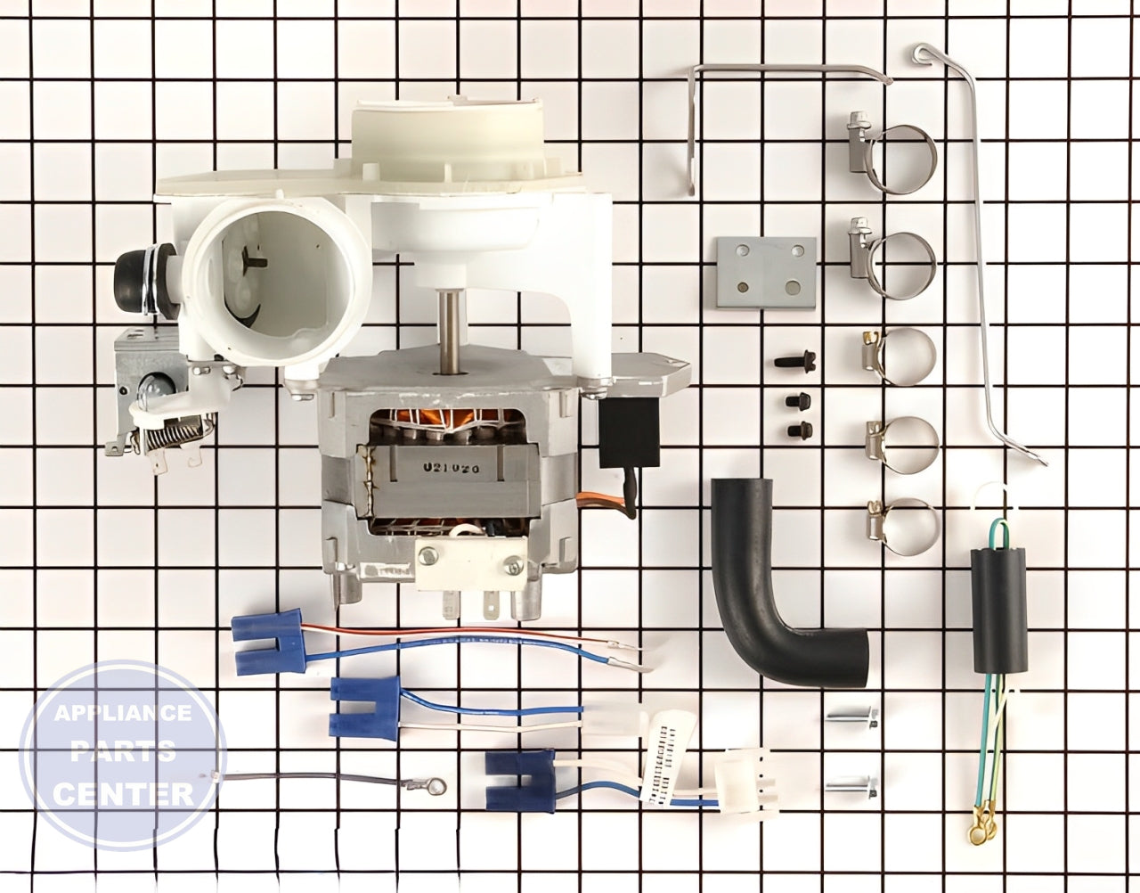 GE DISHWASHER MOTOR & PUMP ASSEMBLY WD26X10013 - Main view showing powerful water circulation for GEN Dishwasher models