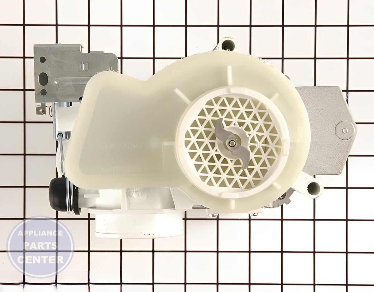 GE DISHWASHER MOTOR & PUMP ASSEMBLY WD26X10013 - Installation in GEN Dishwasher showing key mounting points