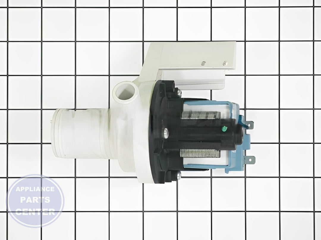 GE DISHWASHER DRAIN PUMP WD26X10016 - Installation in specified model displaying key mounting points