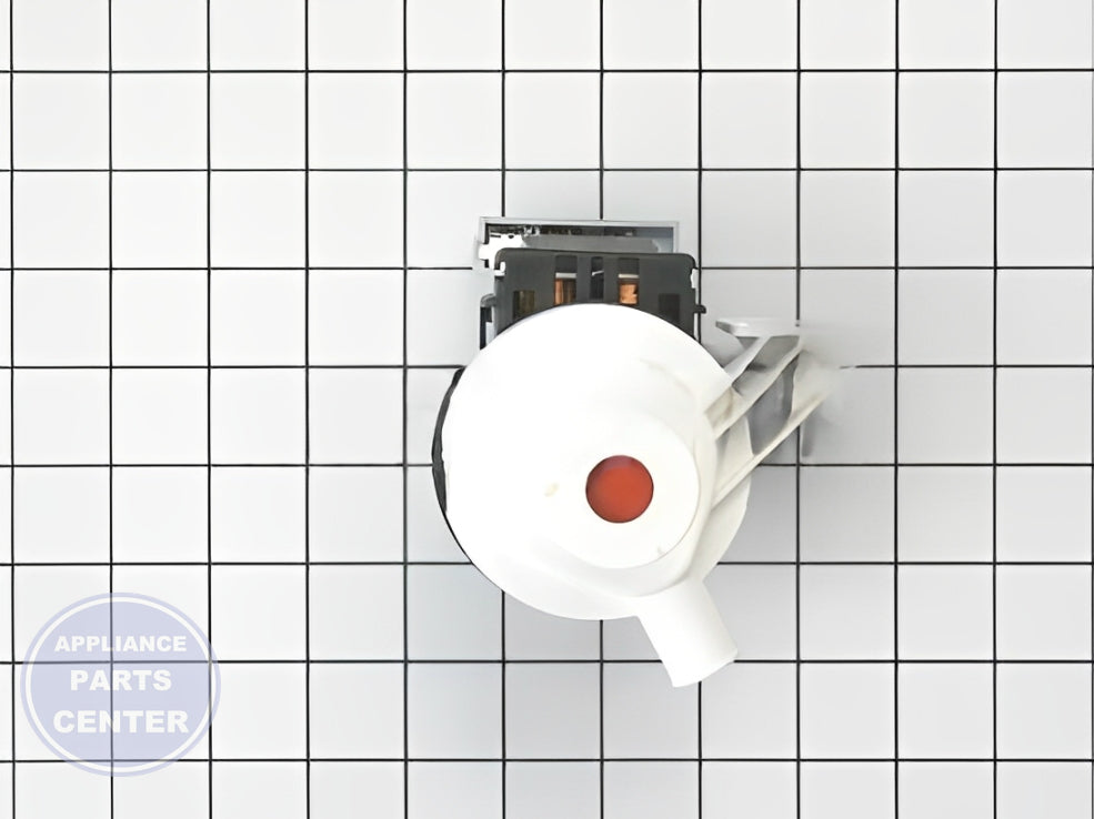 GE DISHWASHER DRAIN PUMP WD26X10016 - Installation in specified model displaying key mounting points