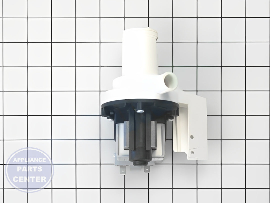 GE DISHWASHER DRAIN PUMP WD26X10016 - Installation in specified model displaying key mounting points