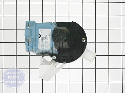 GE DISHWASHER DRAIN PUMP WD26X10016 - Installation in specified model displaying key mounting points