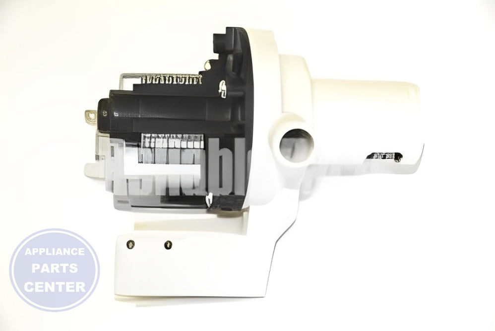 GE DISHWASHER DRAIN PUMP WD26X10016 - Installation in specified model displaying key mounting points