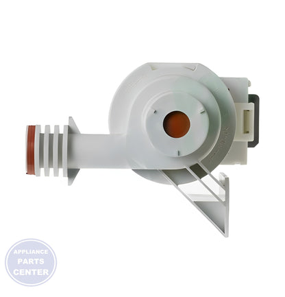 [GE DISHWASHER MOTOR AND DRAIN PUMP ASSEMBLY WD26X10025] - Installation in GE Dishwasher model showcasing key mounting points