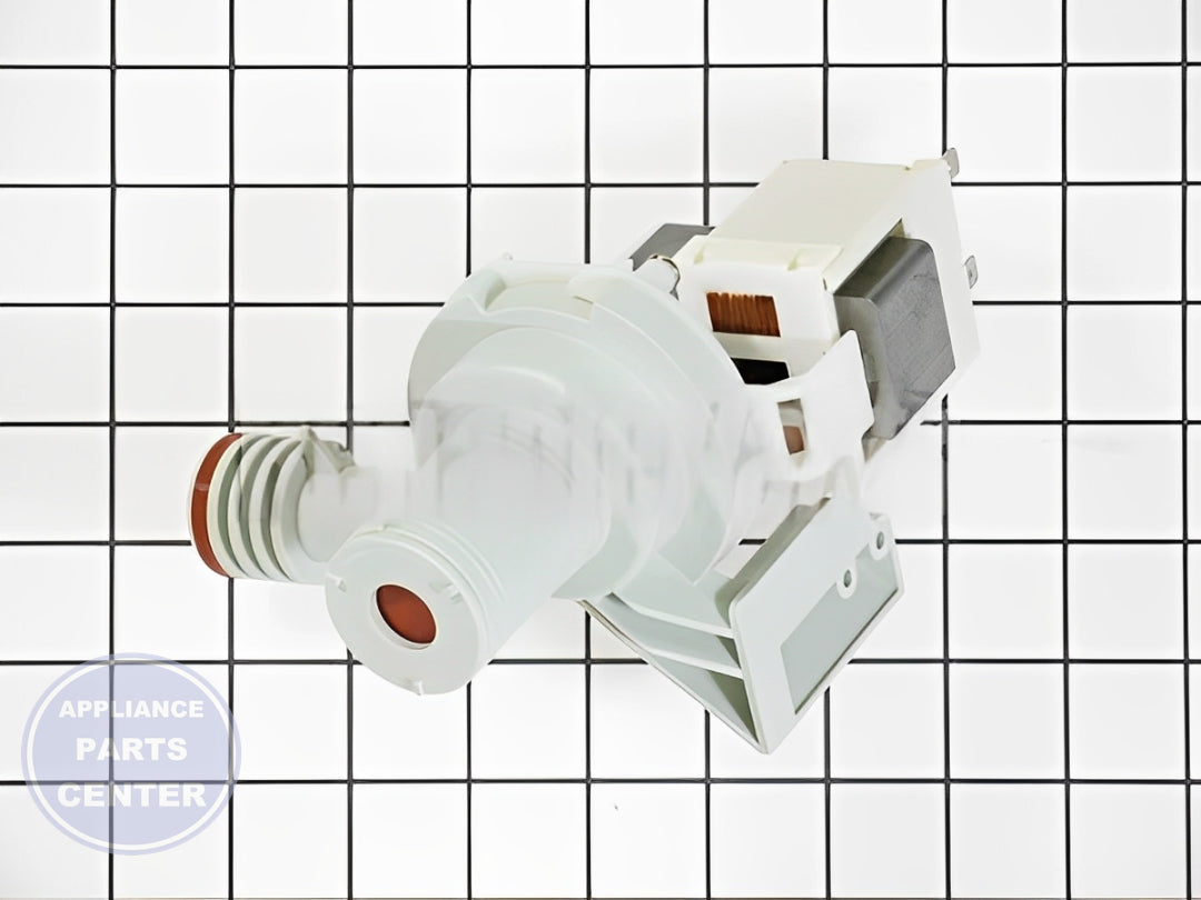 [GE DISHWASHER MOTOR AND DRAIN PUMP ASSEMBLY WD26X10025] - Installation in GE Dishwasher model showcasing key mounting points