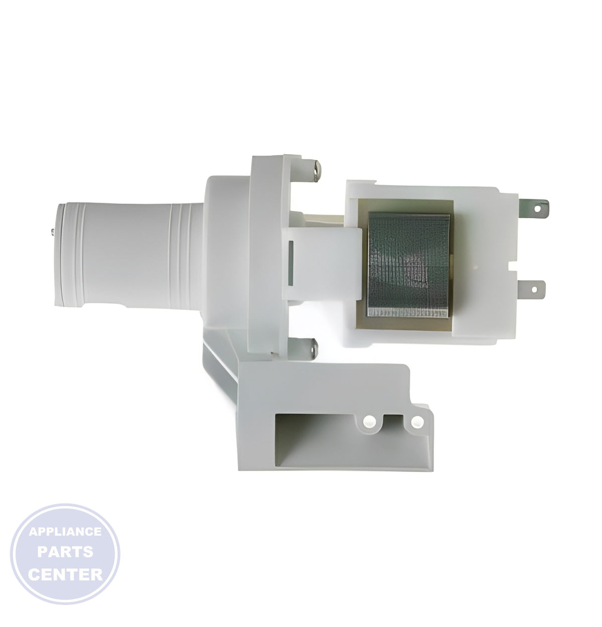 [GE DISHWASHER MOTOR AND DRAIN PUMP ASSEMBLY WD26X10025] - Installation in GE Dishwasher model showcasing key mounting points