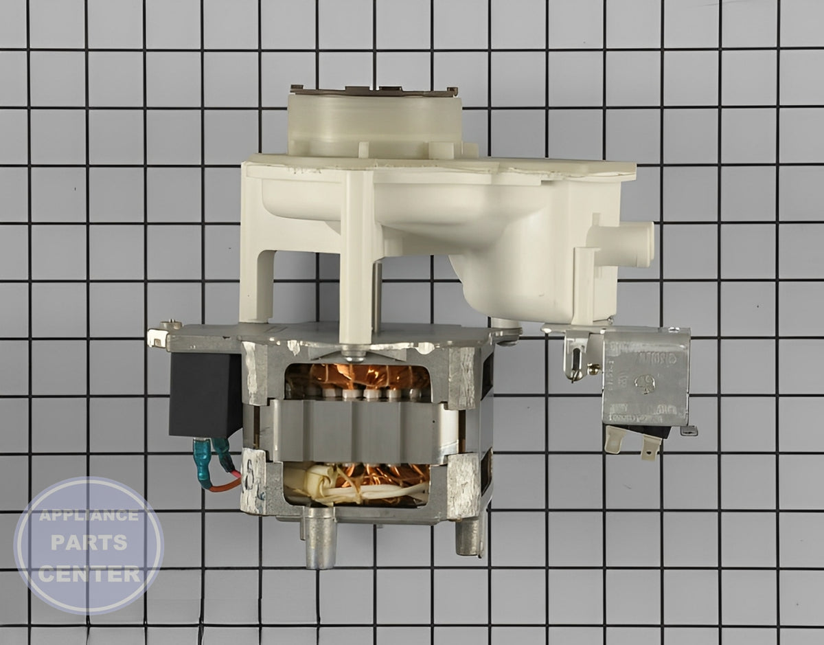 Circulation and Drain Pump Motor WD26X10034 - Detailed view of durable components and efficient operation