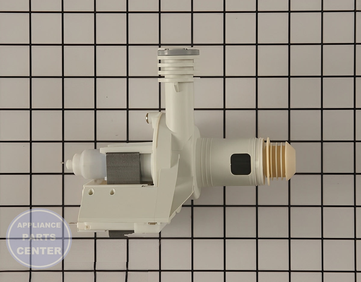 GE DISHWASHER DRAIN PUMP WD26X10046 - Detailed view of high-quality components