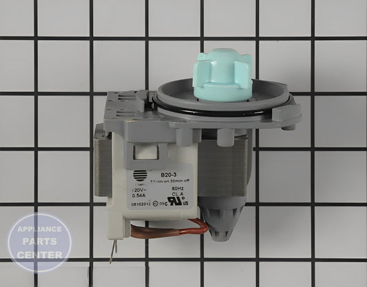 GE Dishwasher Drain Pump Assembly WD26X10049 - Main view showing efficient water drainage for GE models