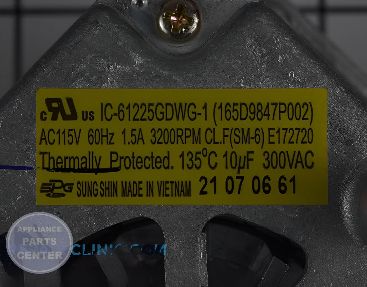 GE DISHWASHER PUMP AND MOTOR ASSEMBLY WD26X10053 - Main view showing efficient water pumping for GEN Dishwasher models
