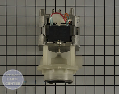 GE DISHWASHER PUMP AND MOTOR ASSEMBLY WD26X10053 - Installation in GEN Dishwasher showing key mounting points