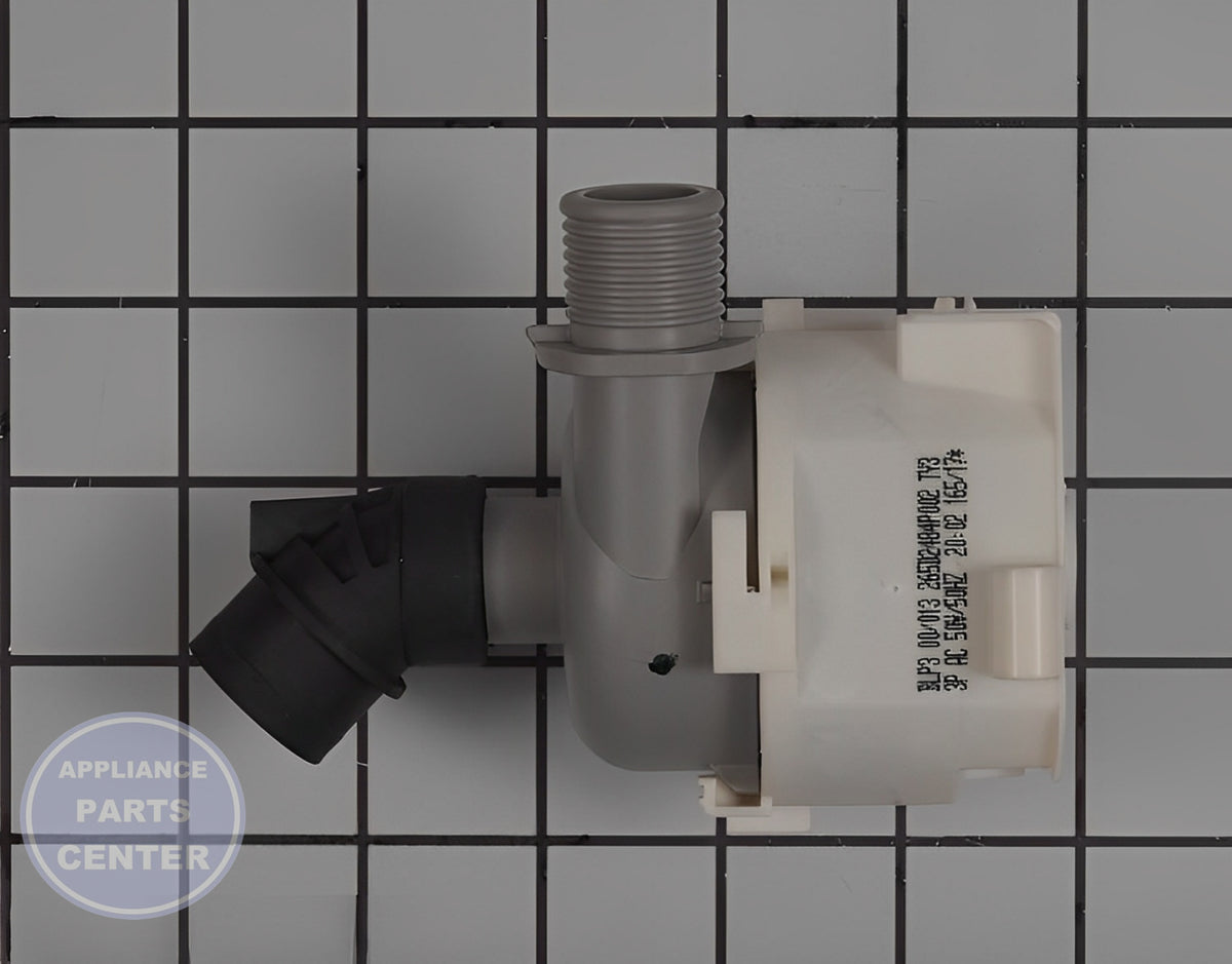 GE PUMP DRAIN WD26X25104 - Side view with powerful pump functionality