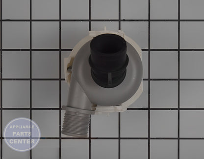 GE PUMP DRAIN WD26X25104 - Installation in GEN Dishwasher showing key mounting points