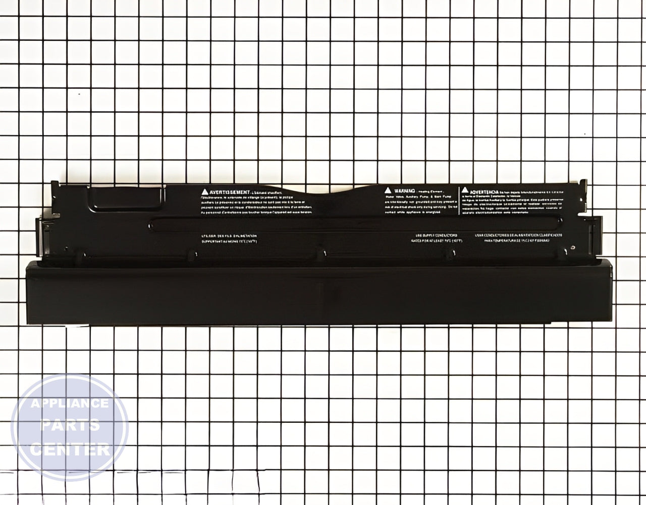 GEH TOEKICK ASM WD27X10219 - Main view showing durable Grille & Kickplate for GEH dishwasher models