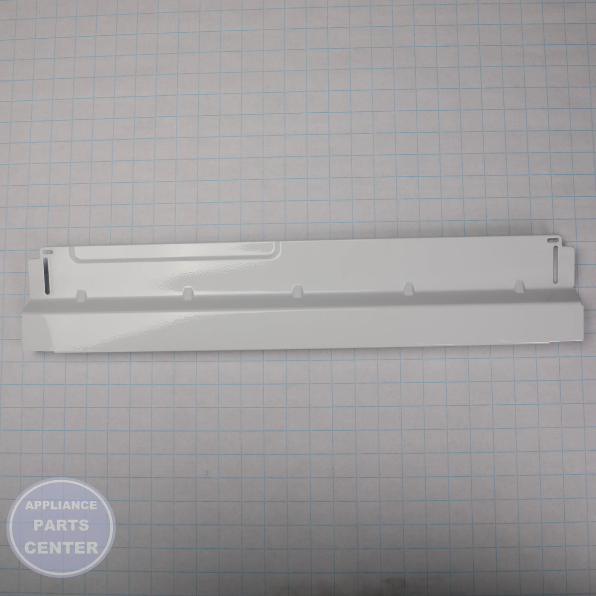 TOE KICK ASM - WHITE WD27X26120 - Side view with 3-inch height