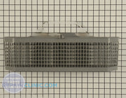 GE DISHWASHER SILVERWARE BASKET WD28X10128 - Main view showing efficient silverware organization for GE Dishwashers