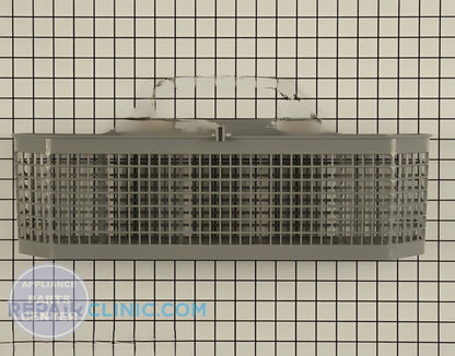 GE DISHWASHER SILVERWARE BASKET WD28X10128 - Main view showing efficient silverware organization for GE Dishwashers