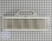 GE Silverware Basket WD28X10177 - Main view showing secure utensil storage for GE dishwasher models
