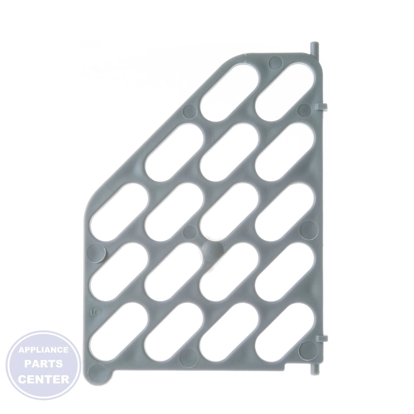 LID BASKET WD28X10235 - Side view with 10'' x 6'' x 4'' dimensions