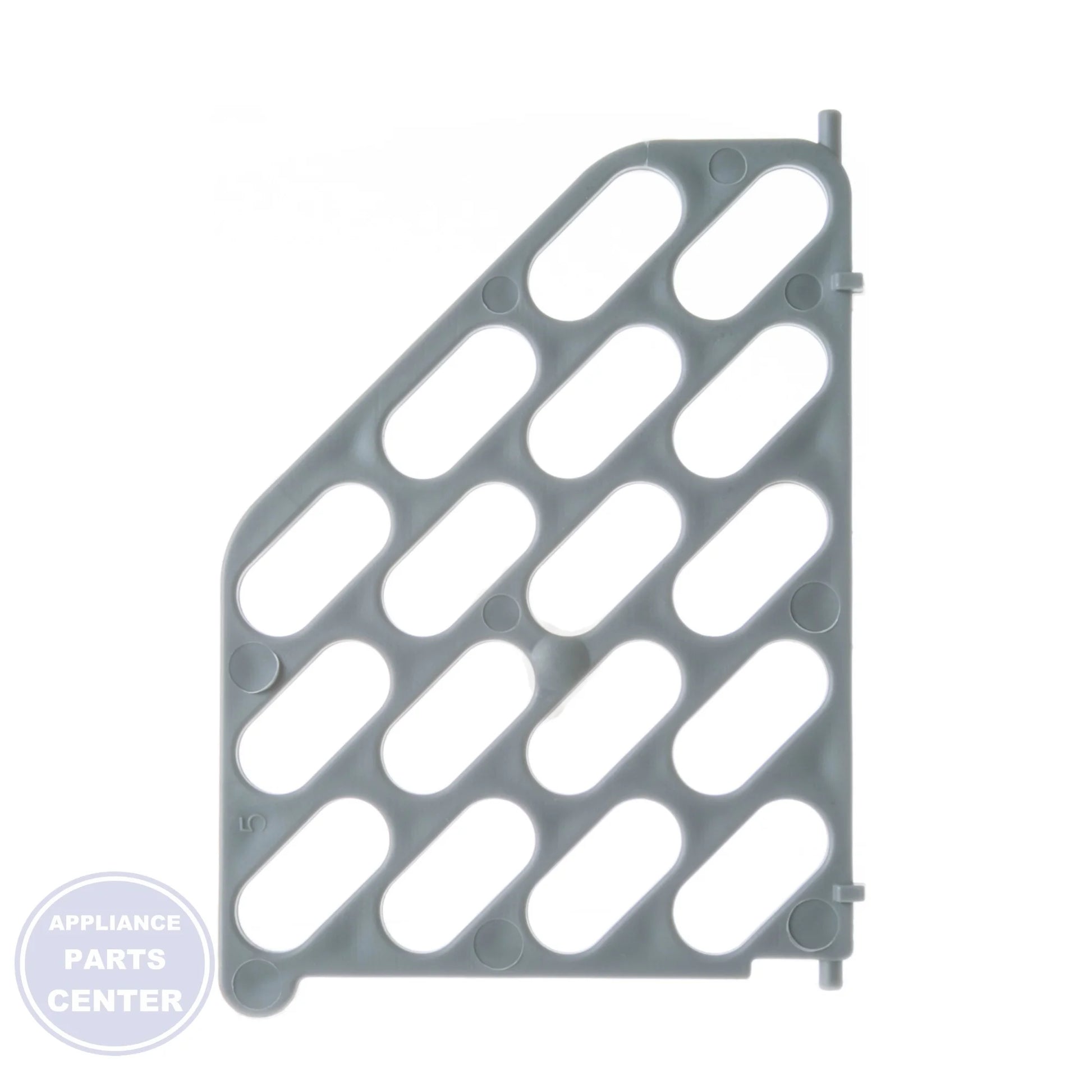 LID BASKET WD28X10235 - Side view with 10'' x 6'' x 4'' dimensions