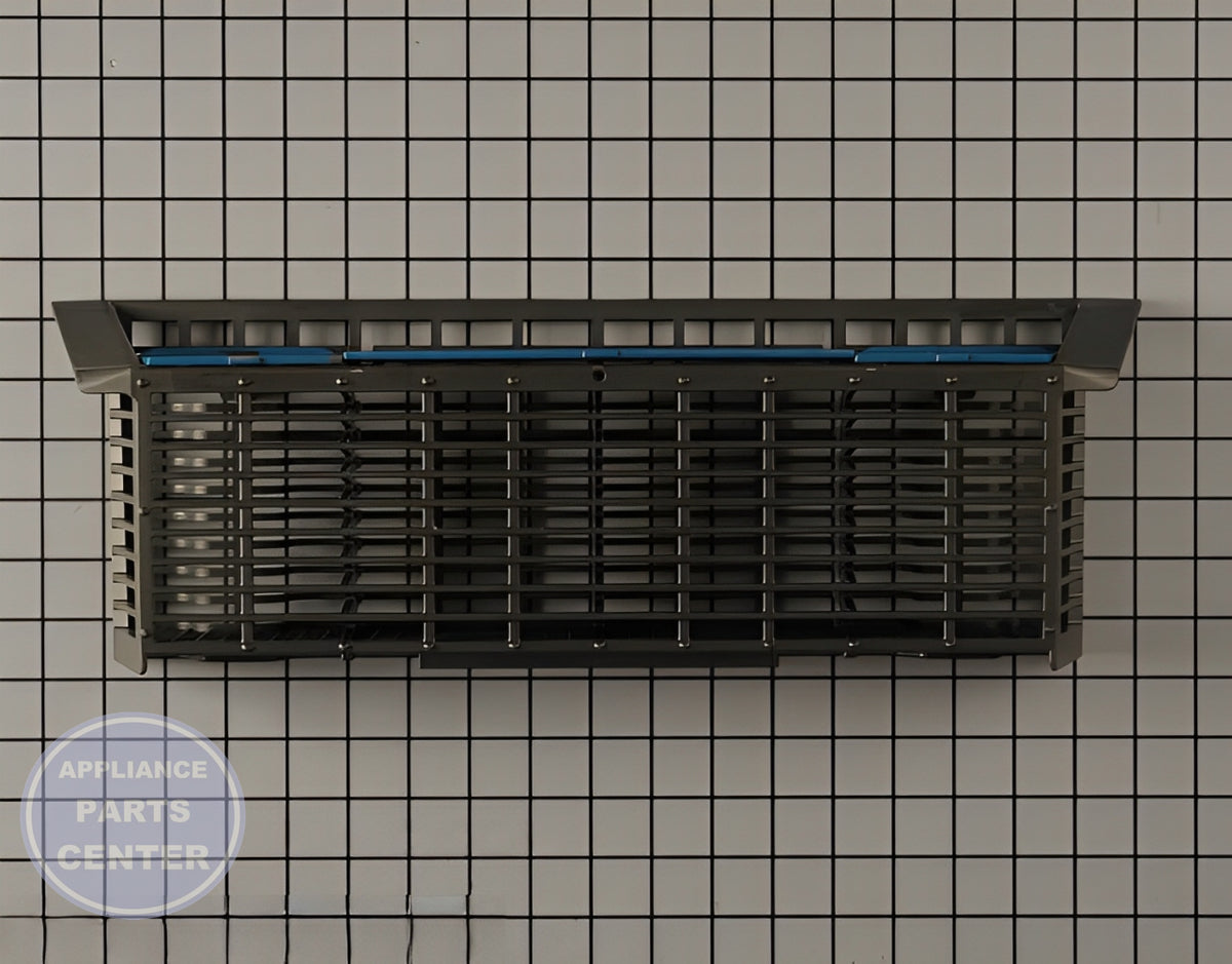 GE DISHWASHER SILVERWARE BASKET ASSEMBLY WD28X10355 - Main view showing spacious design for various GE models