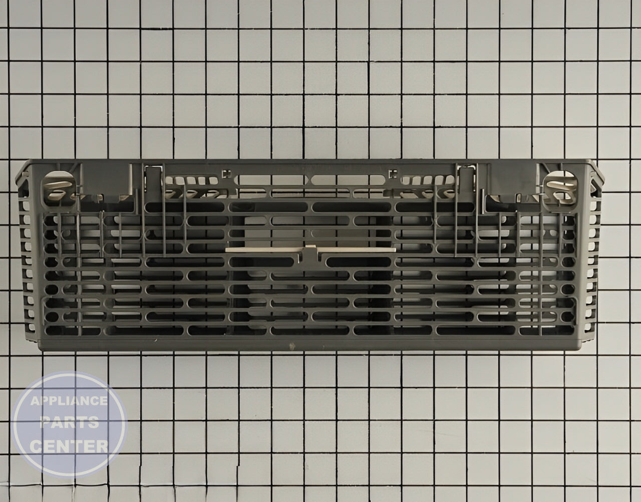 GE DISHWASHER SILVERWARE BASKET WD28X22621 - Main view showing efficient utensil organization for GE Dishwashers