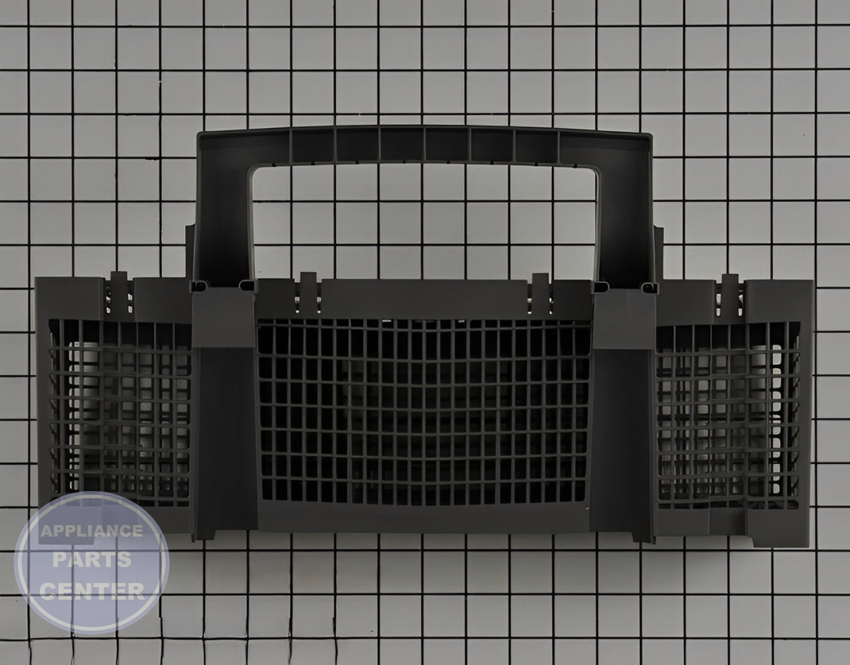 GE DISHWASHER SILVERWARE BASKET ASSEMBLY WD28X24469 - Detailed view of durable material and reliable construction