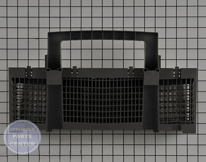 GE DISHWASHER SILVERWARE BASKET ASSEMBLY WD28X24469 - Detailed view of durable material and reliable construction