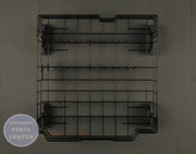 GE DISHWASHER LOWER SERVICE RACK ASSEMBLY WD28X25960 - Main view showing durable construction for various GE models