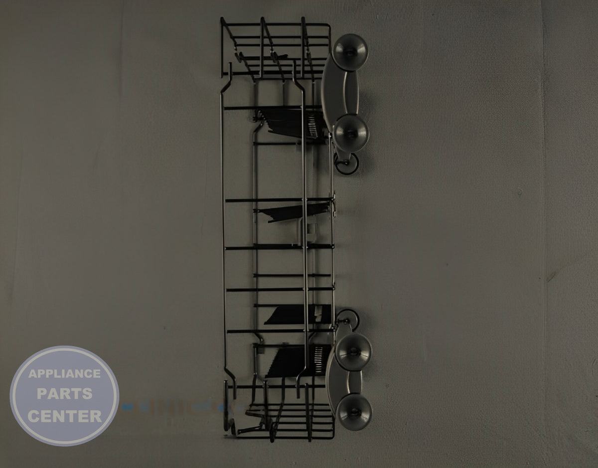 GE DISHWASHER LOWER SERVICE RACK ASSEMBLY WD28X25960 - Detailed view of precise fit