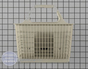 GE DISHWASHER SILVERWARE CUTLERY BASKET WD28X265 - Main view showing secure silverware holding for various GE models