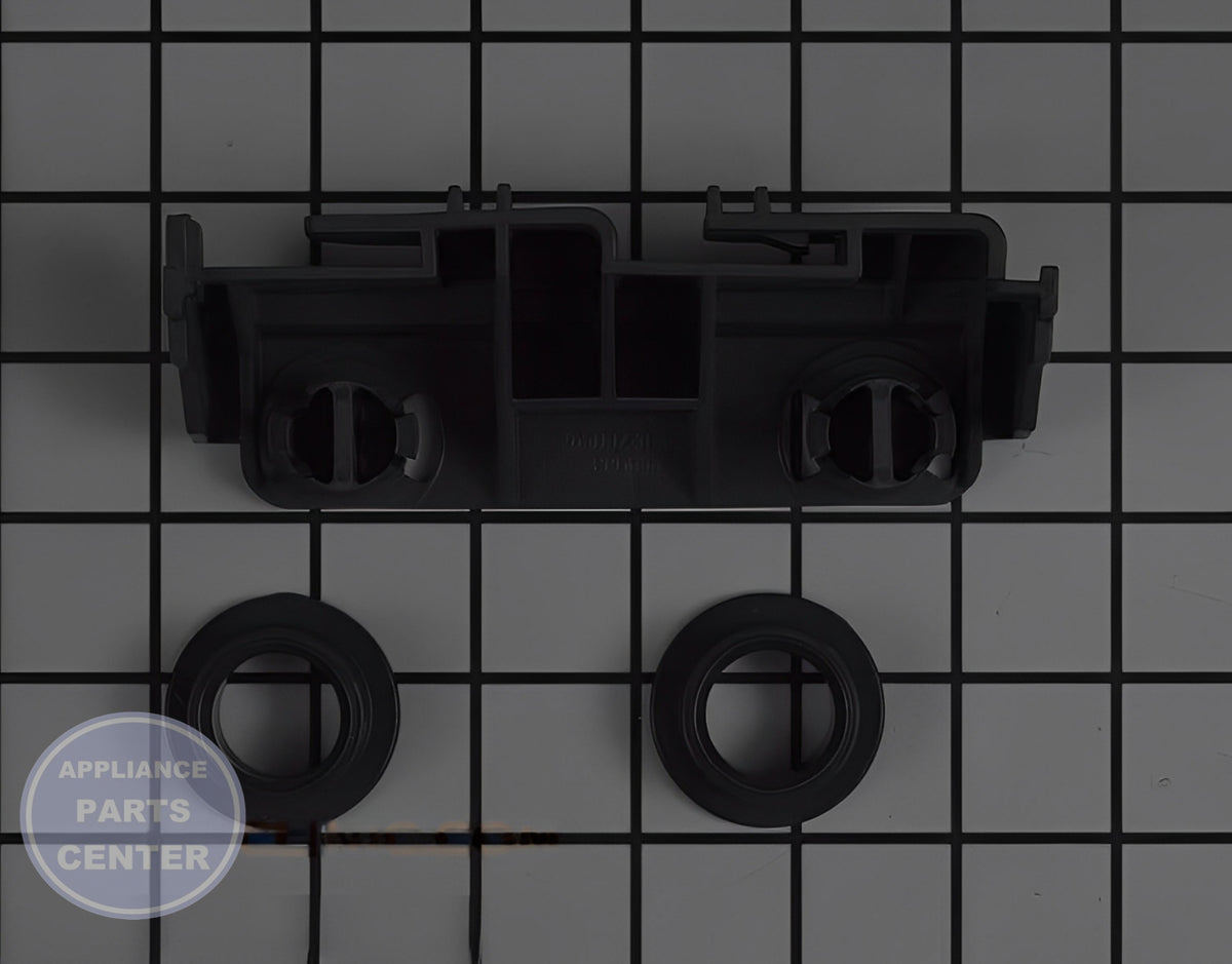 GE DISHWASHER RACK CARRIER AND ROLLER KIT WD28X27241 - Main view showing secure fit for various GE models