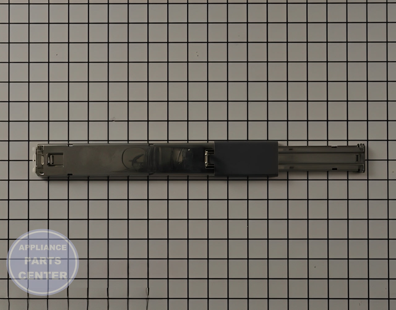 GE Dishwasher Upper Rack Inner Rail Assembly WD30X20110 - Main view showing smooth gliding for specific models