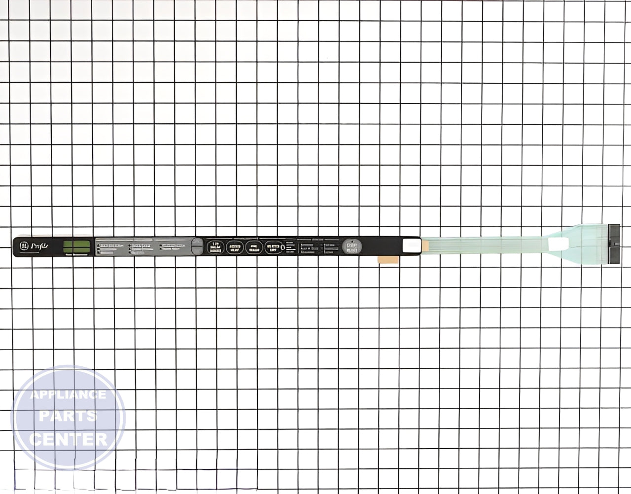 GE Touchpad WD34X10908 - Main view showing sleek design for various GE dishwasher models