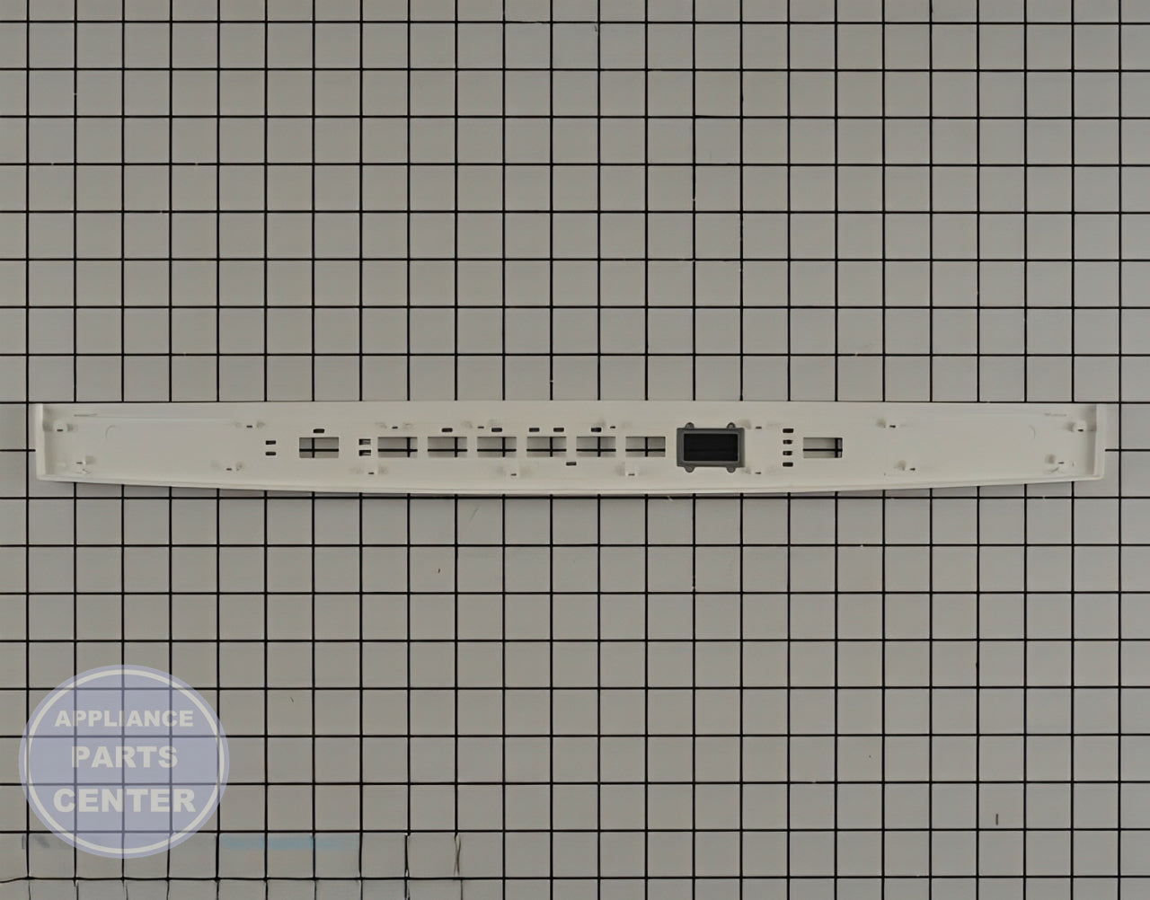 GE DISHWASHER CONSOLE COVER GRAPHICS ASSEMBLY WD34X21698 - Detailed view of durable material and design